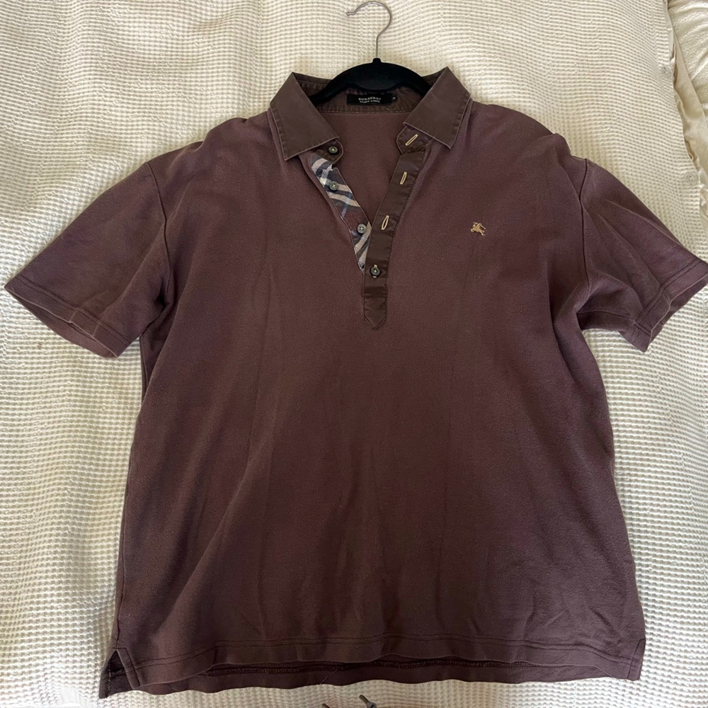 Burberry brown PK shirt